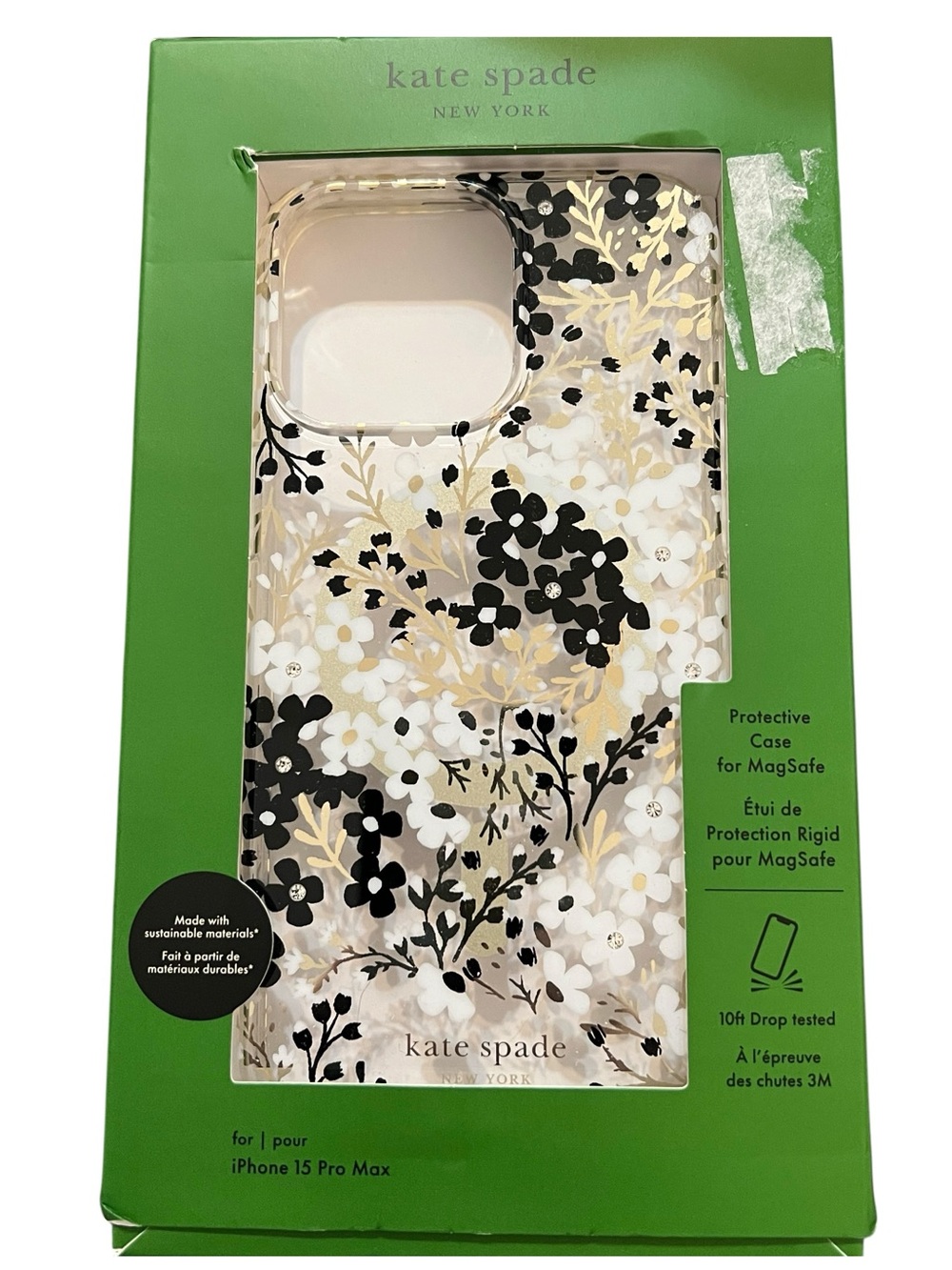 Kate Spade New York Protective Case for MagSafe - for iPhone 15 Pro Max